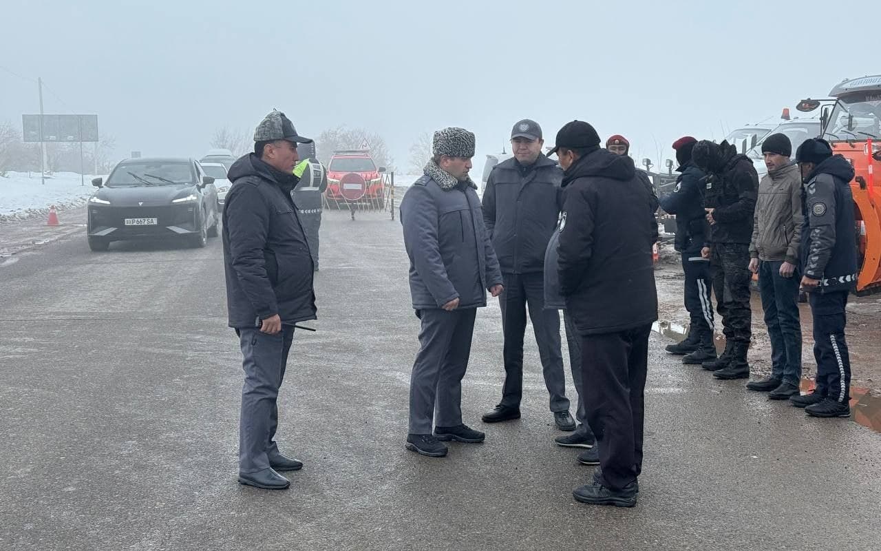 The head of the Road Traffic Safety Service of the Public Security Department of the MIA, Colonel Sherzod Ibragimov, conducted an inspection in Bustanlik district of Tashkent region
