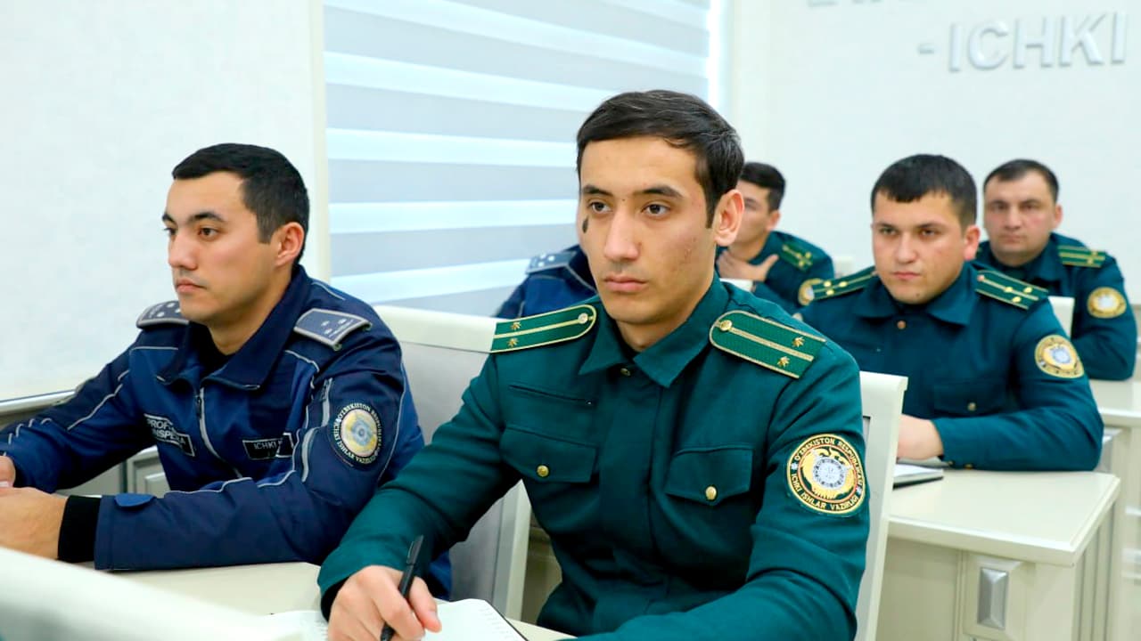 The DIA of Bukhara region organized a training session for prevention inspectors