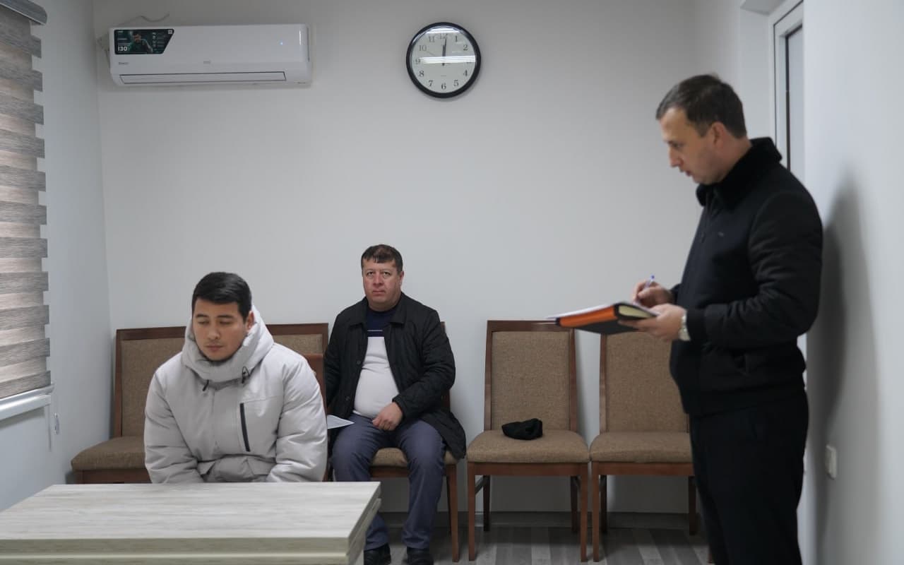 Самарқанд вилояти ИИБ бошлиғининг биринчи ўринбосари полковник Собиржон Абдухомидов томонидан фуқаролар қабули ўтказилди