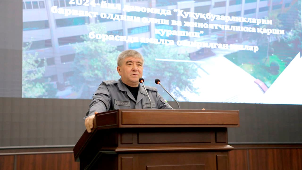 The Academy of the MIA hosted a round table discussion about measures aimed at curbing criminal activity in the capital's mahallas