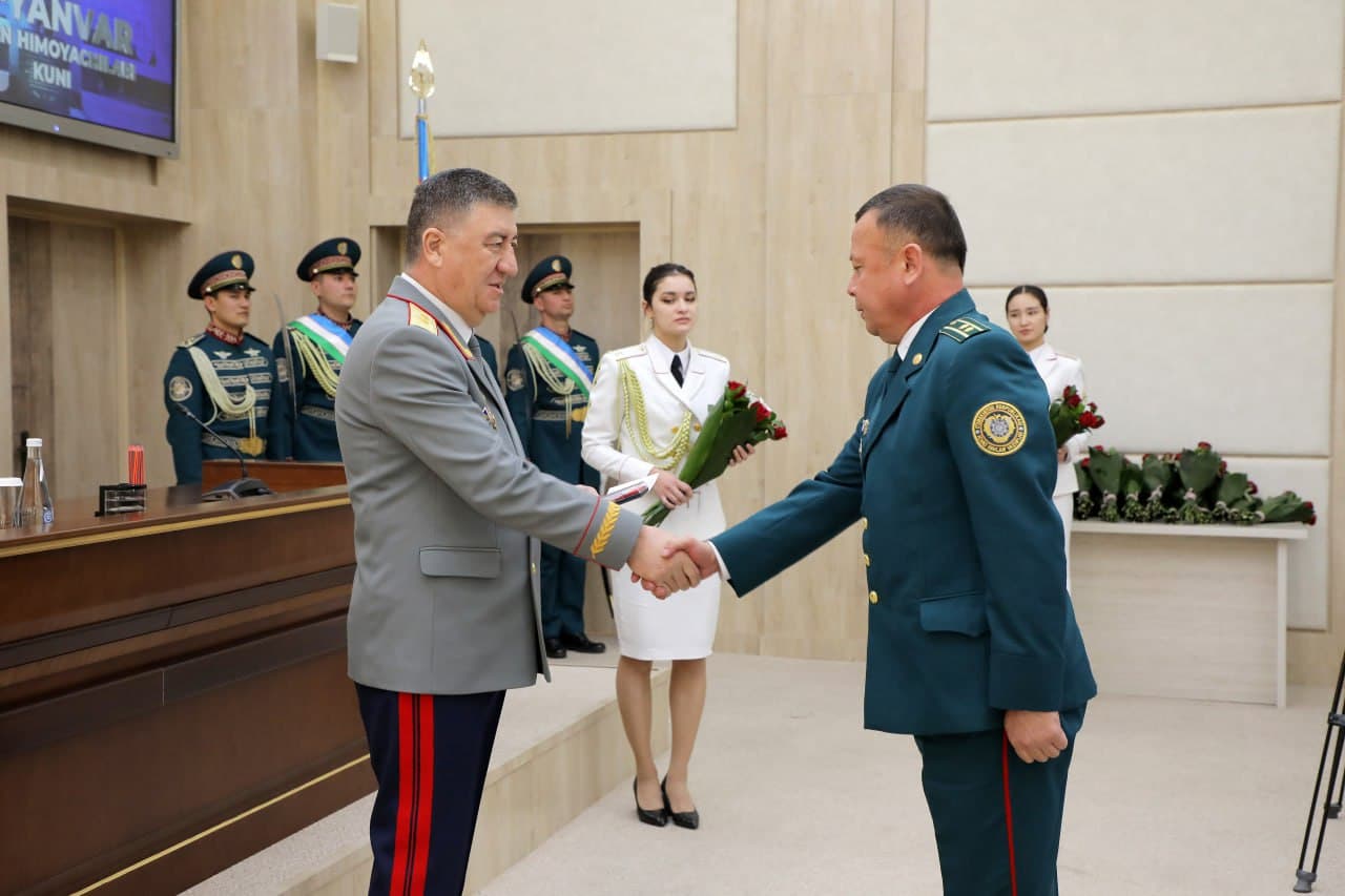 The Ministry of Internal Affairs of the Republic of Uzbekistan held a solemn festive event on the occasion of the 33rd anniversary of the establishment of the Armed Forces of Uzbekistan and the Day of Defenders of the Homeland