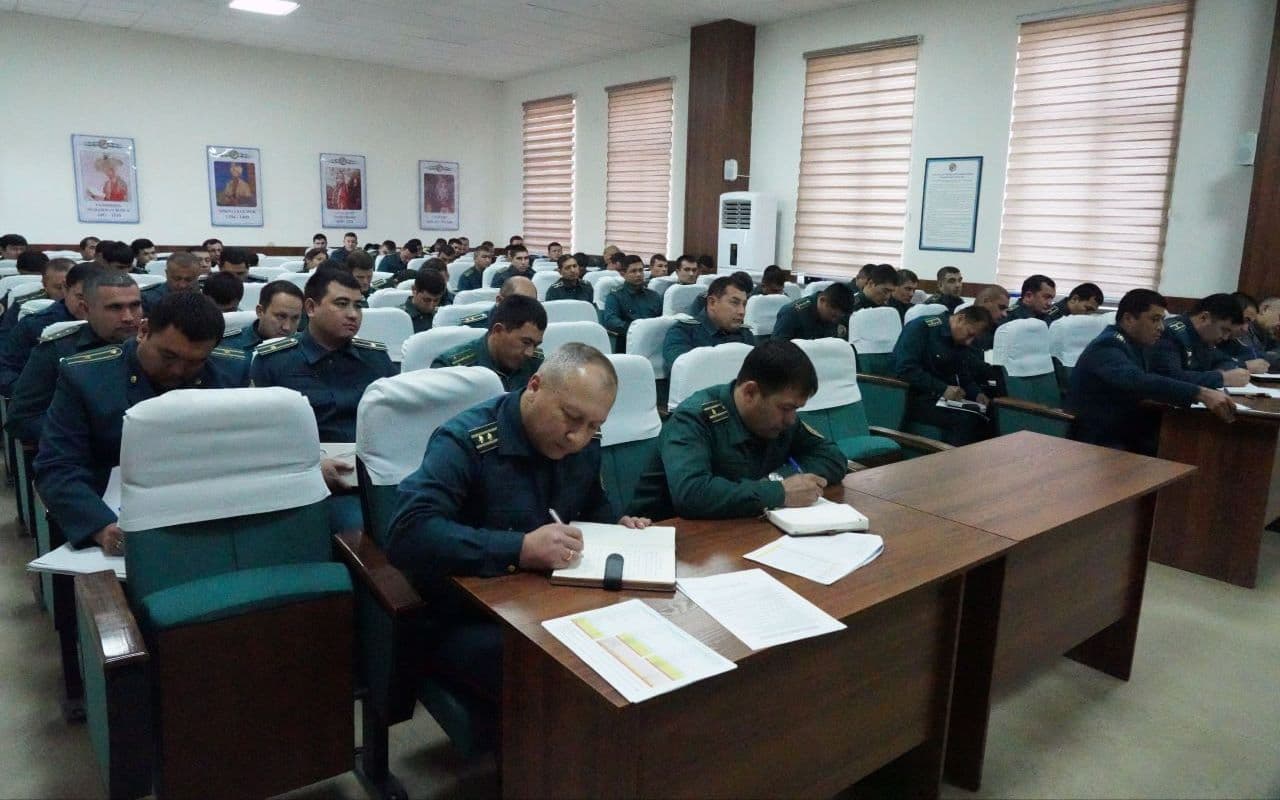 The First Deputy Head of the DIA of Surkhandarya region, Lieutenant Colonel Bakhtiyor Inokov, reviewed the work on early crime prevention in Termez city