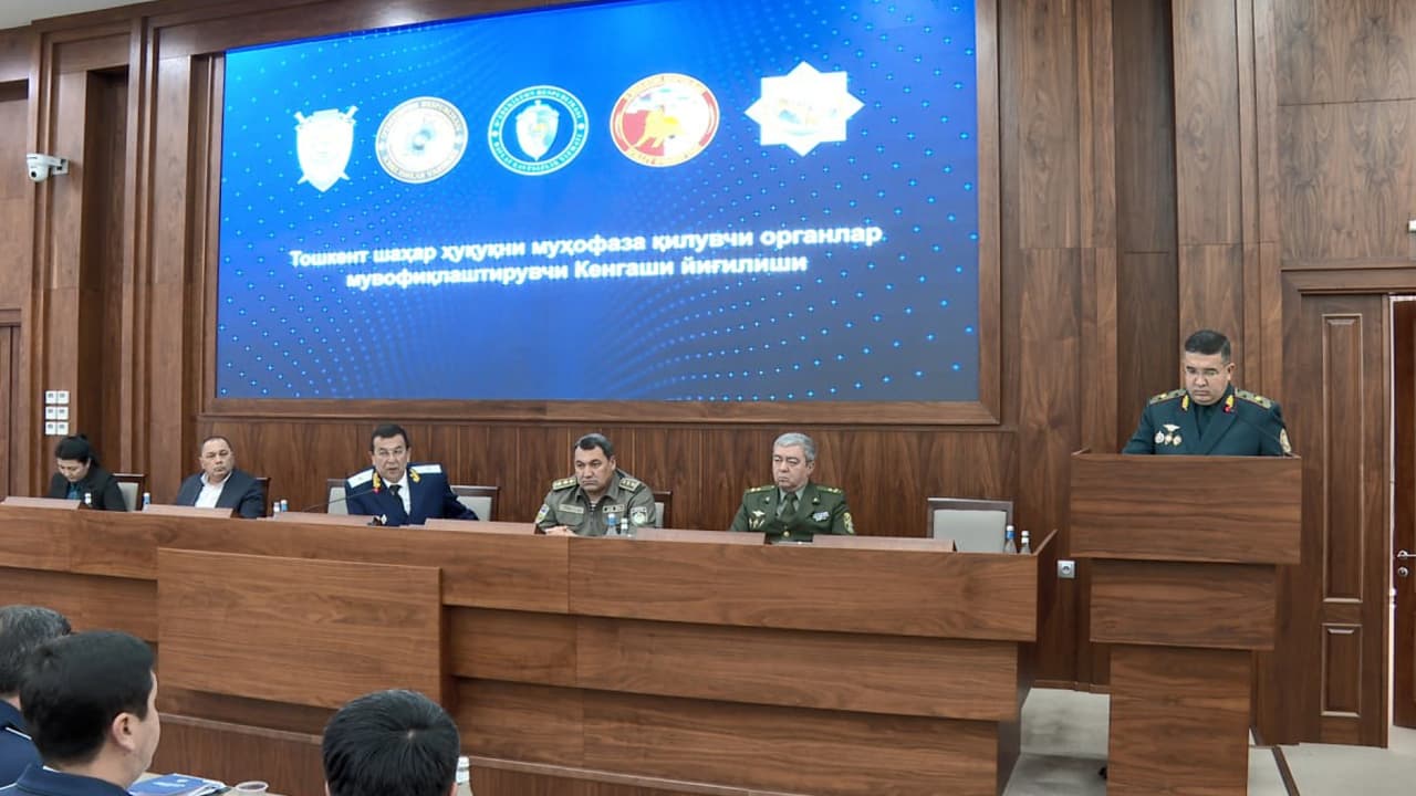 Тошкентда “Хавфсиз ва соғлом пойтахт” ойлигига старт берилди