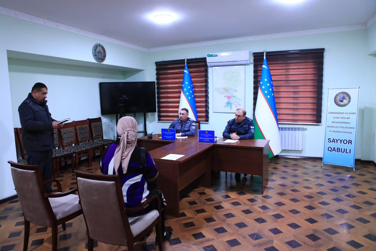 Samarqand viloyati Kattaqoʻrgʻon tumanida viloyat hokimi va sektor rahbarlarining sayyor qabuli oʻtkazildi