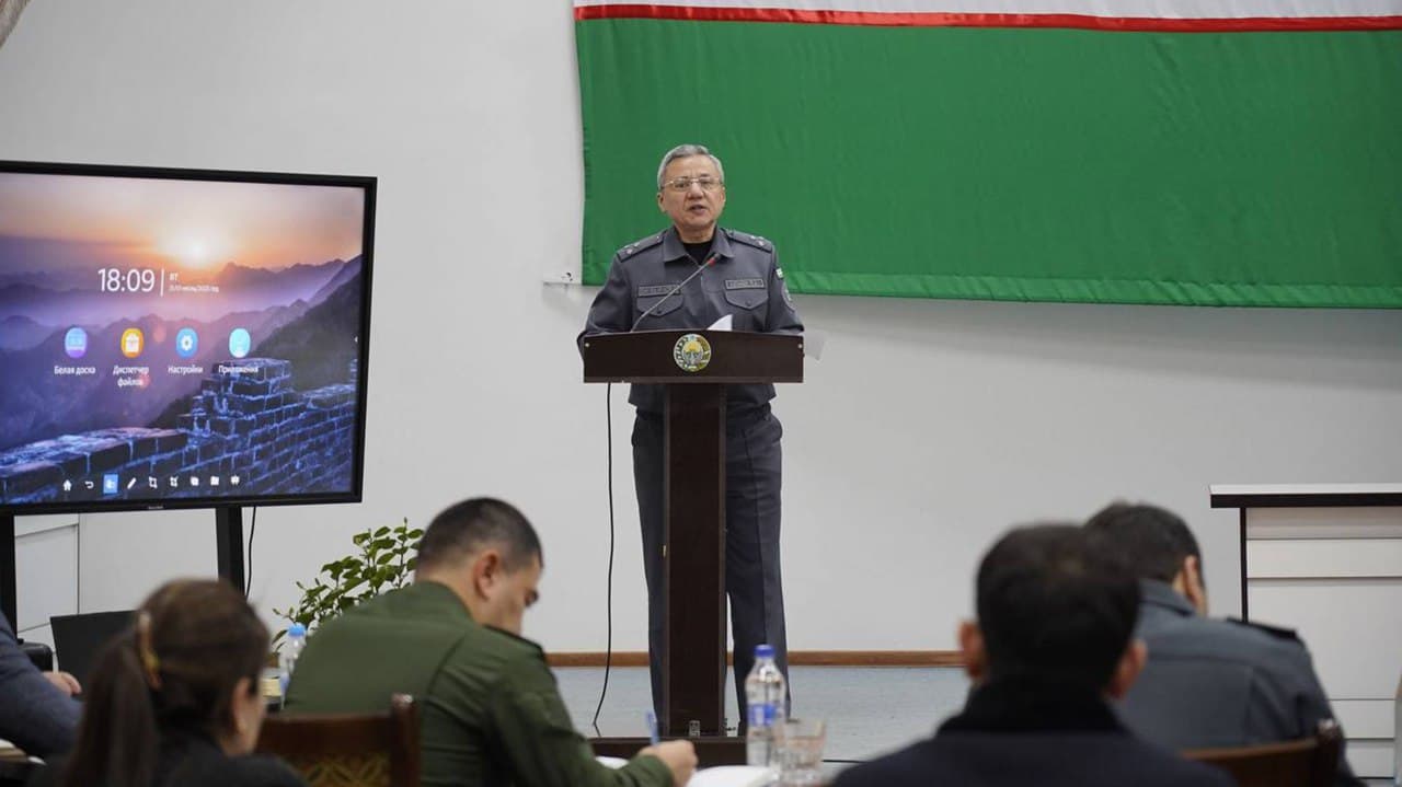 Миллий гвардия қўмондони бошчилигидаги ишчи гуруҳ Бухоро вилоятида ўз фаолиятини бошлади