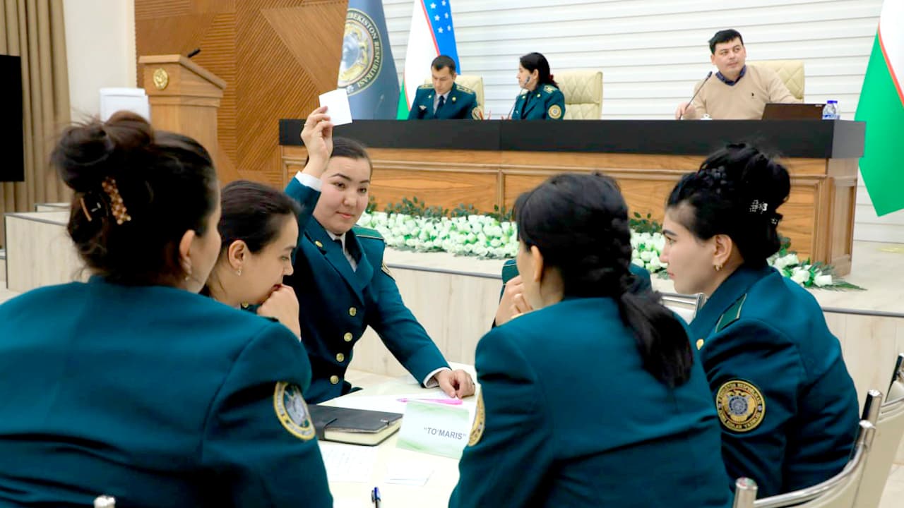 IIV huzuridagi Jazoni ijro etish departamenti markaziy apparati hamda Birinchi mintaqaviy hududdagi muassasalarda xizmat qilayotgan xotin-qizlar oʻrtasida koʻrik-tanlovlar boʻlib oʻtdi