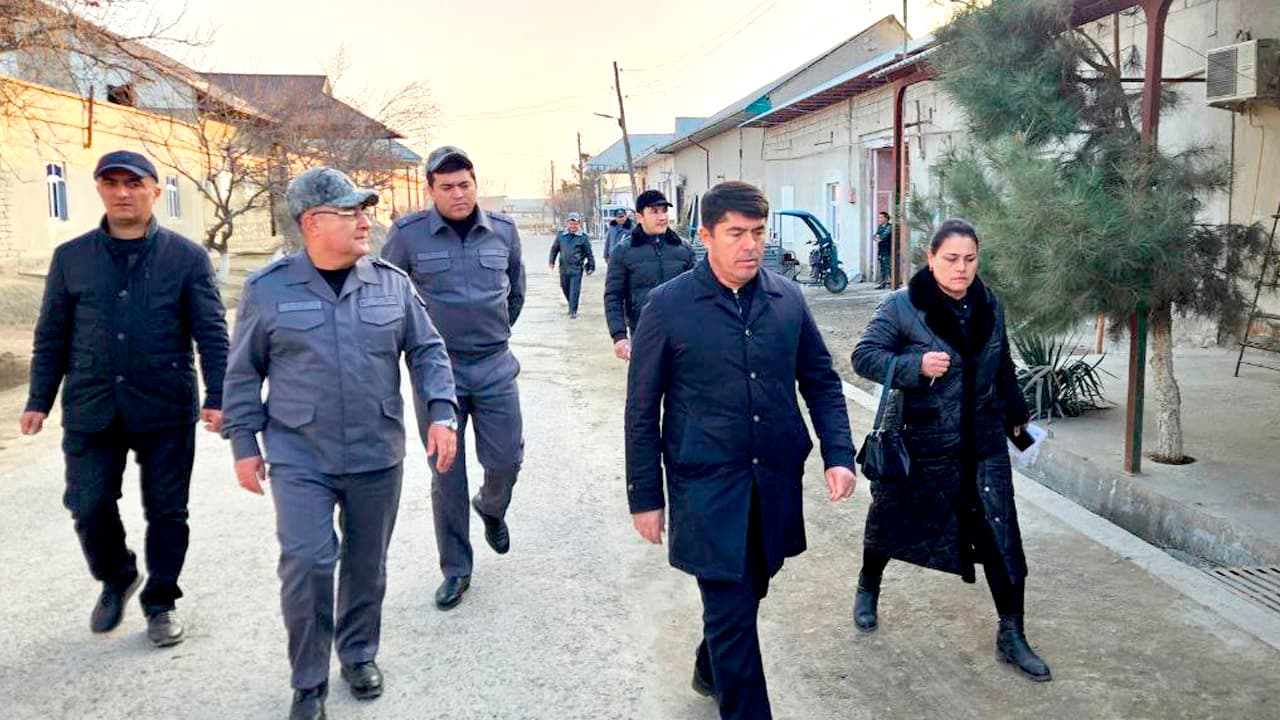 Buxoro viloyati Ichki ishlar boshqarmasi boshligʻi polkovnik Ikromjon Tursunov boshchiligida 3-sektorga qarashli Gʻijduvon tumanida amalga oshirilayotgan keng koʻlamli manzilli ishlar davom etmoqda