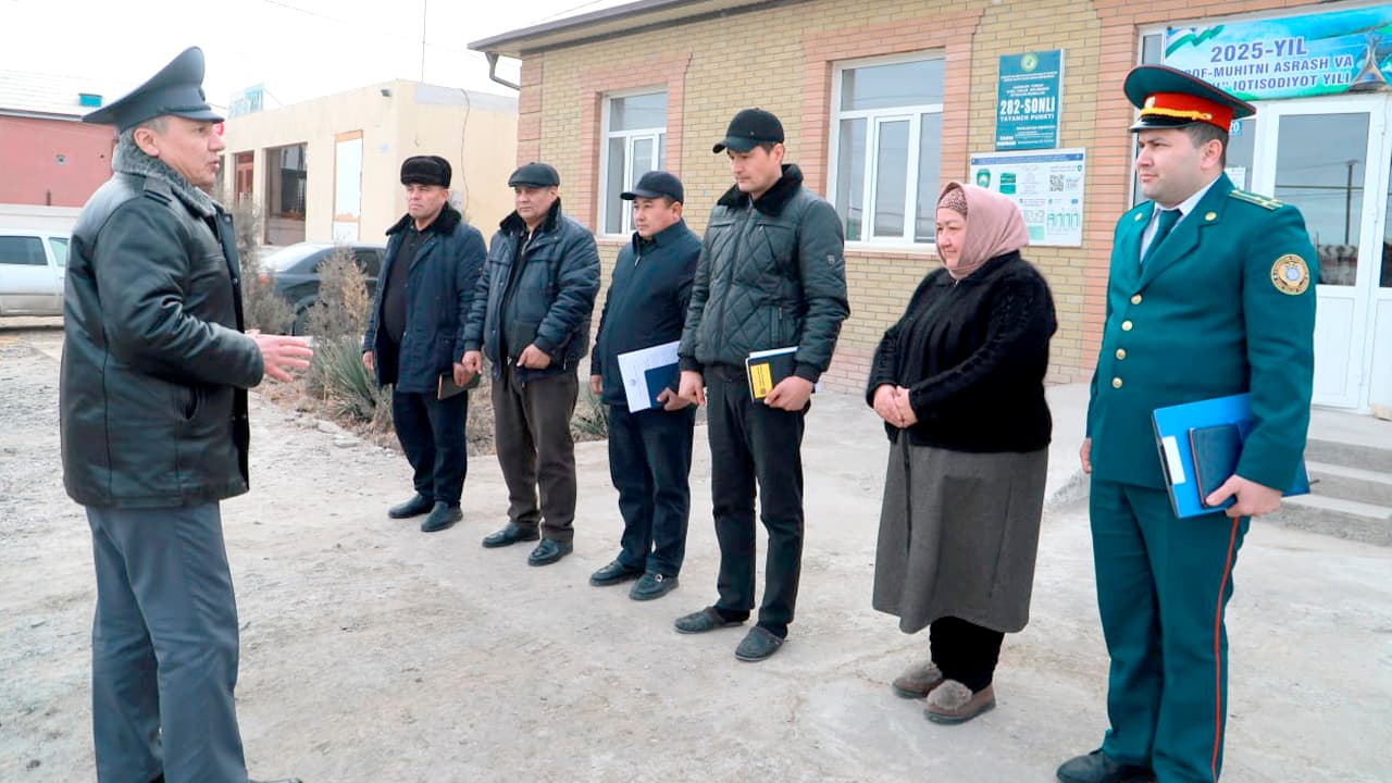 IIV Akademiyasi rahbari Rustam Xatamov davlatimiz rahbarining qarori asosida amalga oshirilayotgan keng qamrovli ishlar bilan tanishish maqsadida Xorazm viloyatida boʻldi