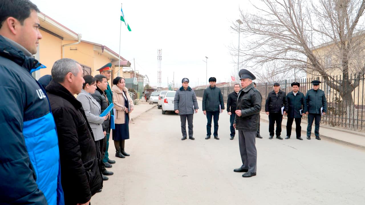 IIV Akademiyasi rahbari Rustam Xatamov davlatimiz rahbarining qarori asosida amalga oshirilayotgan keng qamrovli ishlar bilan tanishish maqsadida Xorazm viloyatida boʻldi