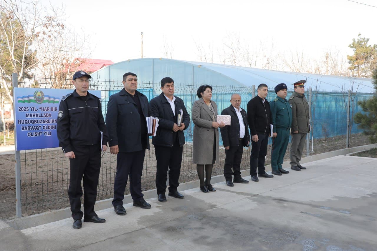 Ichki ishlar vaziri general-leytenant Poʻlat Bobojonov boshchiligidagi respublika ishchi guruhining Surxondaryo viloyatidagi oʻrganishlari davom etmoqda