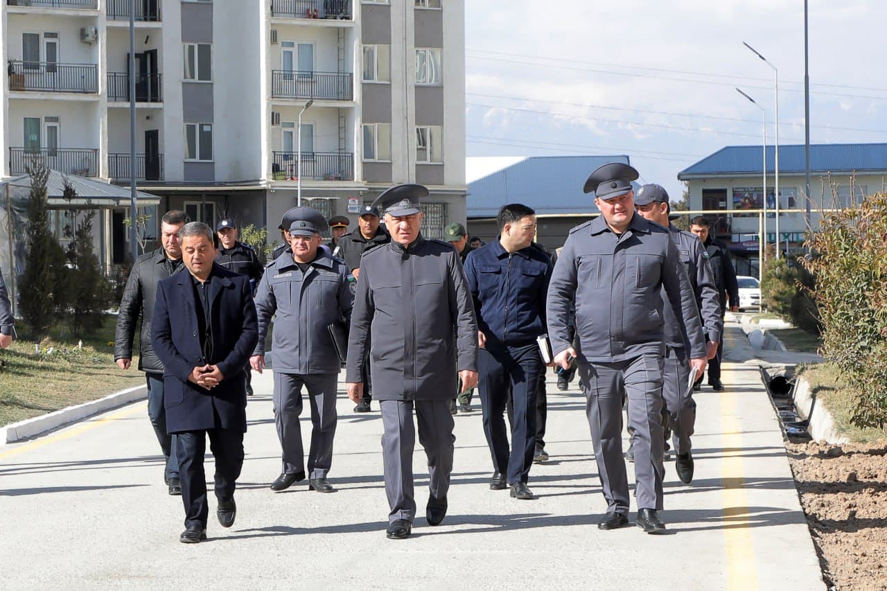 Ichki ishlar vaziri general-leytenant Poʻlat Bobojonov boshchiligidagi respublika ishchi guruhining Surxondaryo viloyatidagi oʻrganishlari davom etmoqda