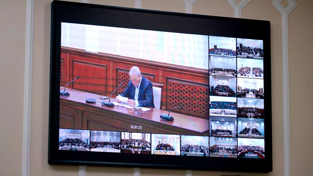 A meeting of the Council of Ministers of the Republic of Karakalpakstan was held on cybersecurity and preventing online fraud