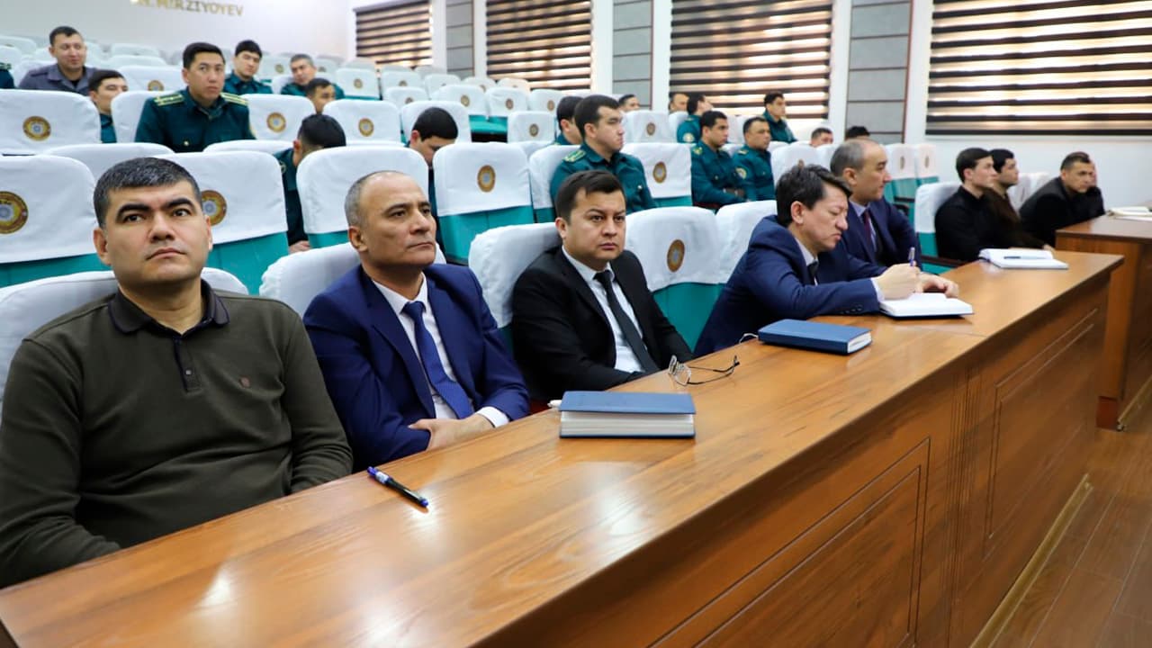 В Управлении внутренних дел Сырдарьинской области организованы специальные учебные курсы на тему "Борьба с пытками: международная практика и национальный опыт"