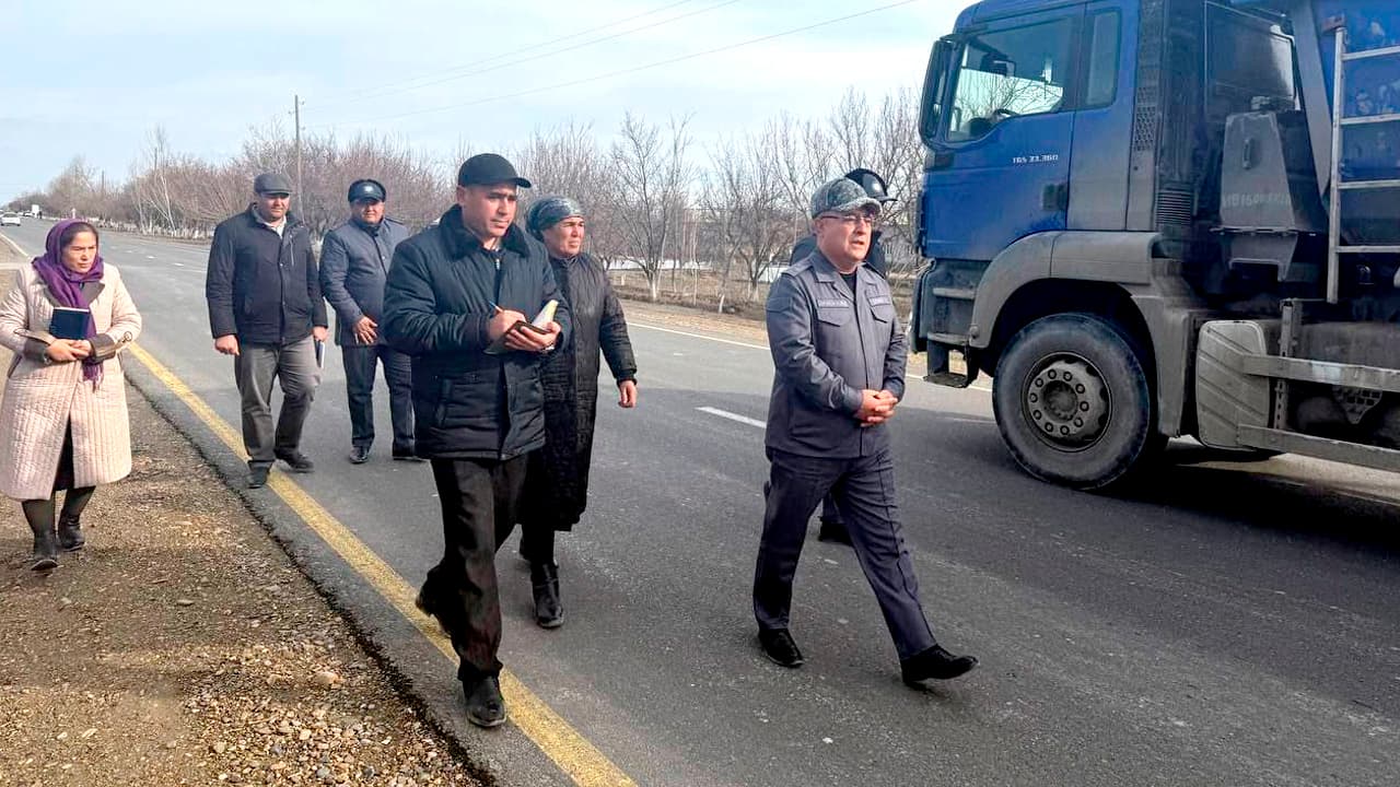 Buxoro viloyati Ichki ishlar boshqarmasi boshligʻi polkovnik Ikromjon Tursunov viloyat 3-sektoriga qarashli Shofirkon tumanida oʻrganishlar olib bordi