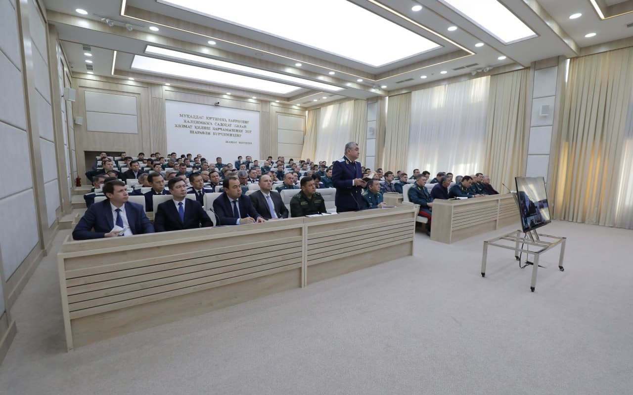 Ichki ishlar vazirligida soha faoliyatini takomillashtirishga oid tezkor yigʻilish oʻtkazildi