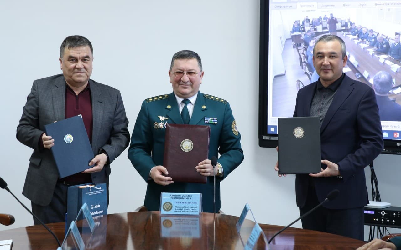 Министерством внутренних дел и образовательными учреждениями подписан меморандум о сотрудничестве по развитию узбекского языка