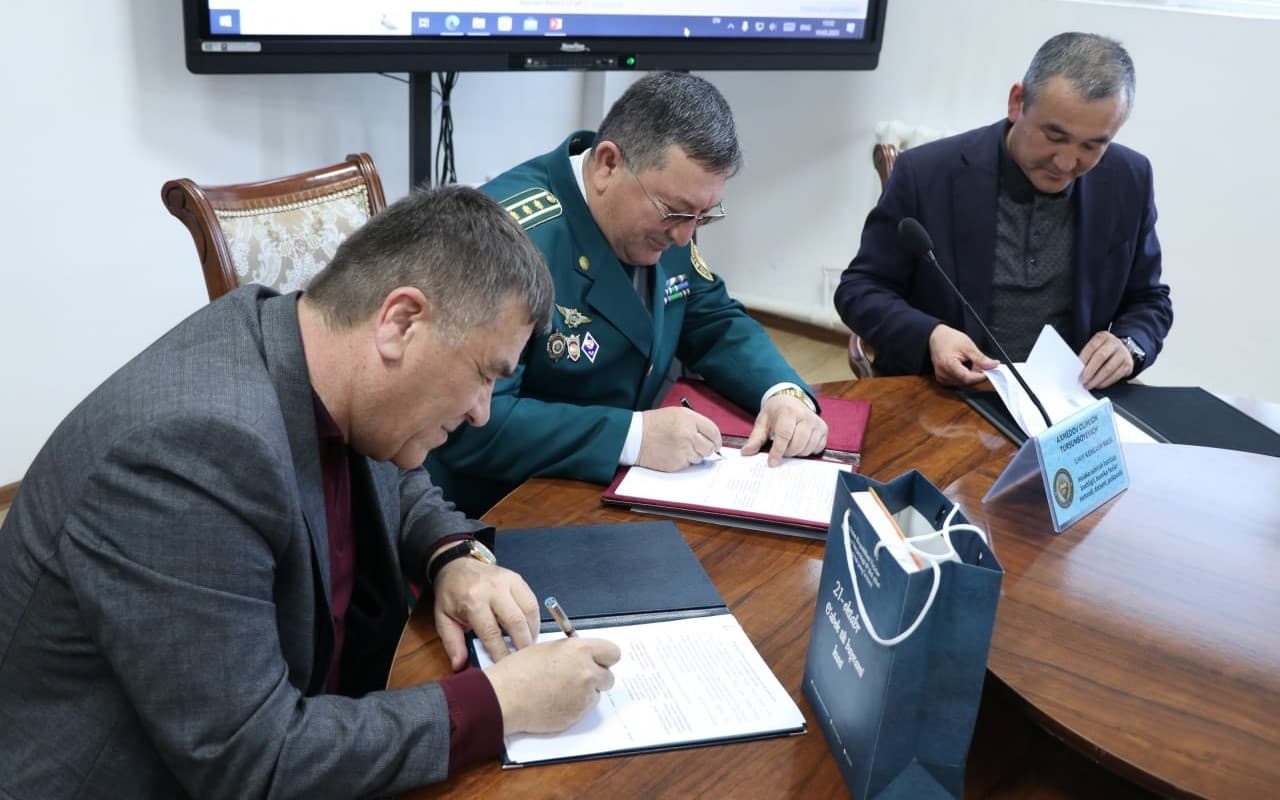Министерством внутренних дел и образовательными учреждениями подписан меморандум о сотрудничестве по развитию узбекского языка