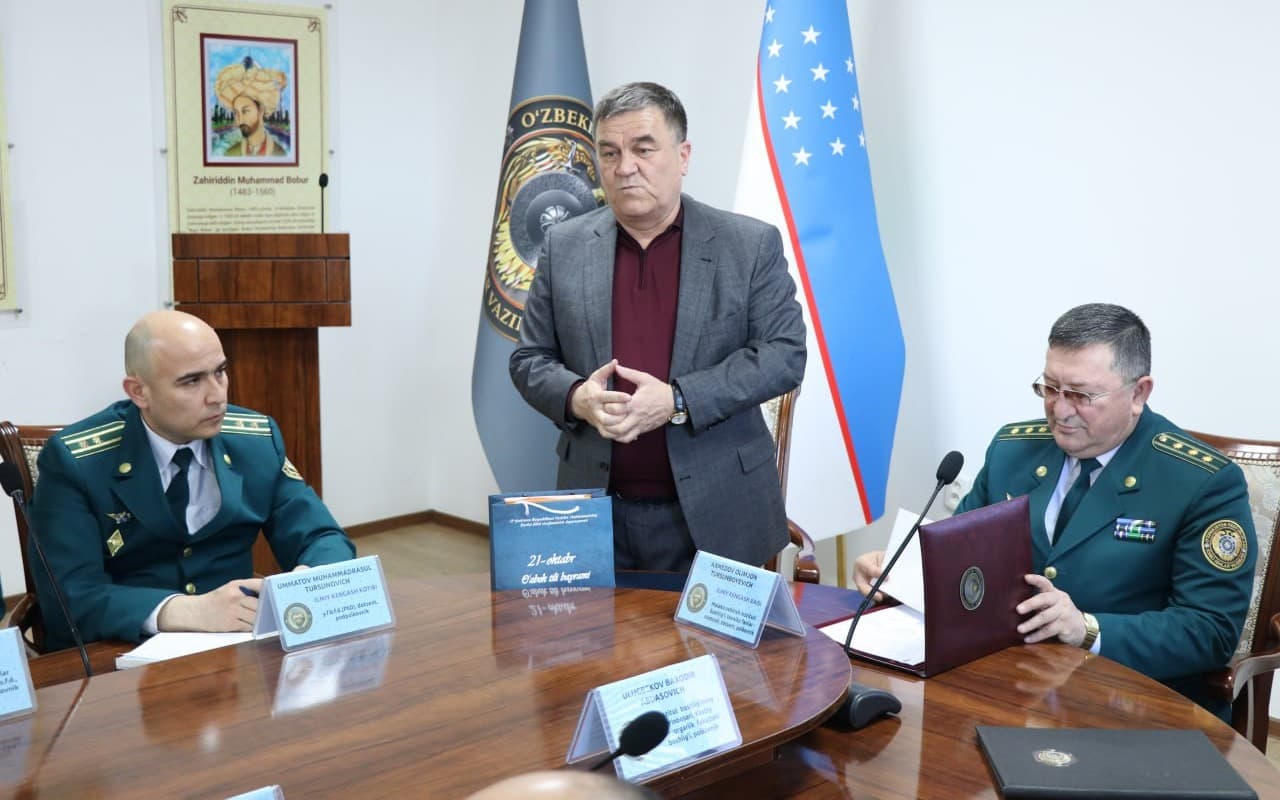 Министерством внутренних дел и образовательными учреждениями подписан меморандум о сотрудничестве по развитию узбекского языка