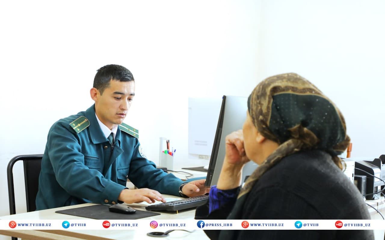 Состоялся очередной прием начальника ГУВД Ташкентской области, призванный изучению обращений населения