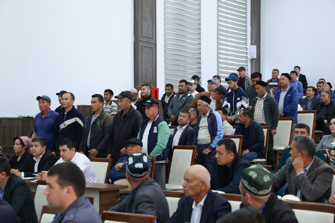 Представители прокуратуры и УВД Сурхандарьинской области продолжают изучение вопросов исполнения требований постановления Президента от 3 января 2025 года № ПП-1 в Шурчинском районе
