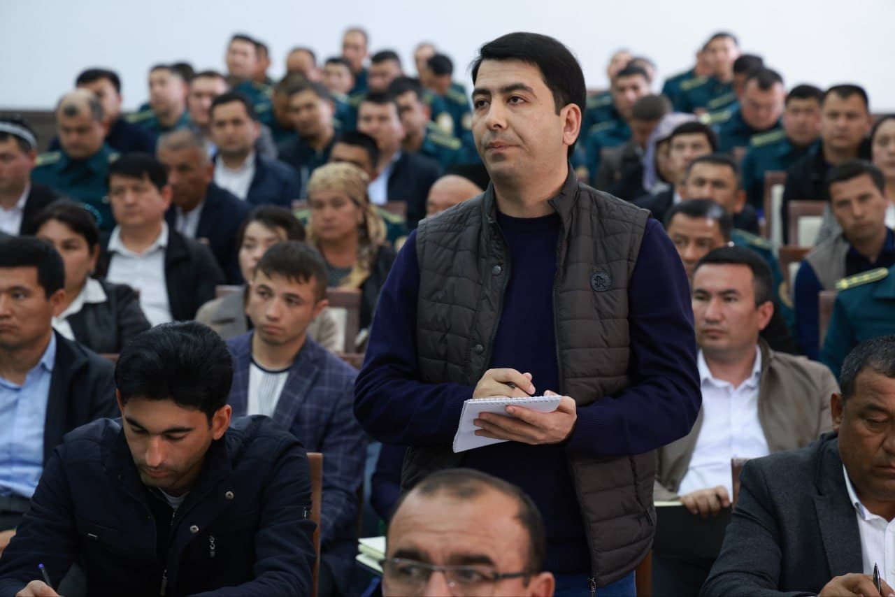 Представители прокуратуры и УВД Сурхандарьинской области продолжают изучение вопросов исполнения требований постановления Президента от 3 января 2025 года № ПП-1 в Шурчинском районе