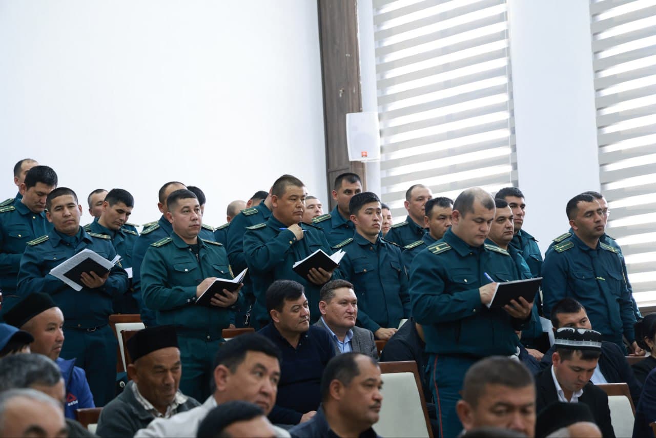 Представители прокуратуры и УВД Сурхандарьинской области продолжают изучение вопросов исполнения требований постановления Президента от 3 января 2025 года № ПП-1 в Шурчинском районе