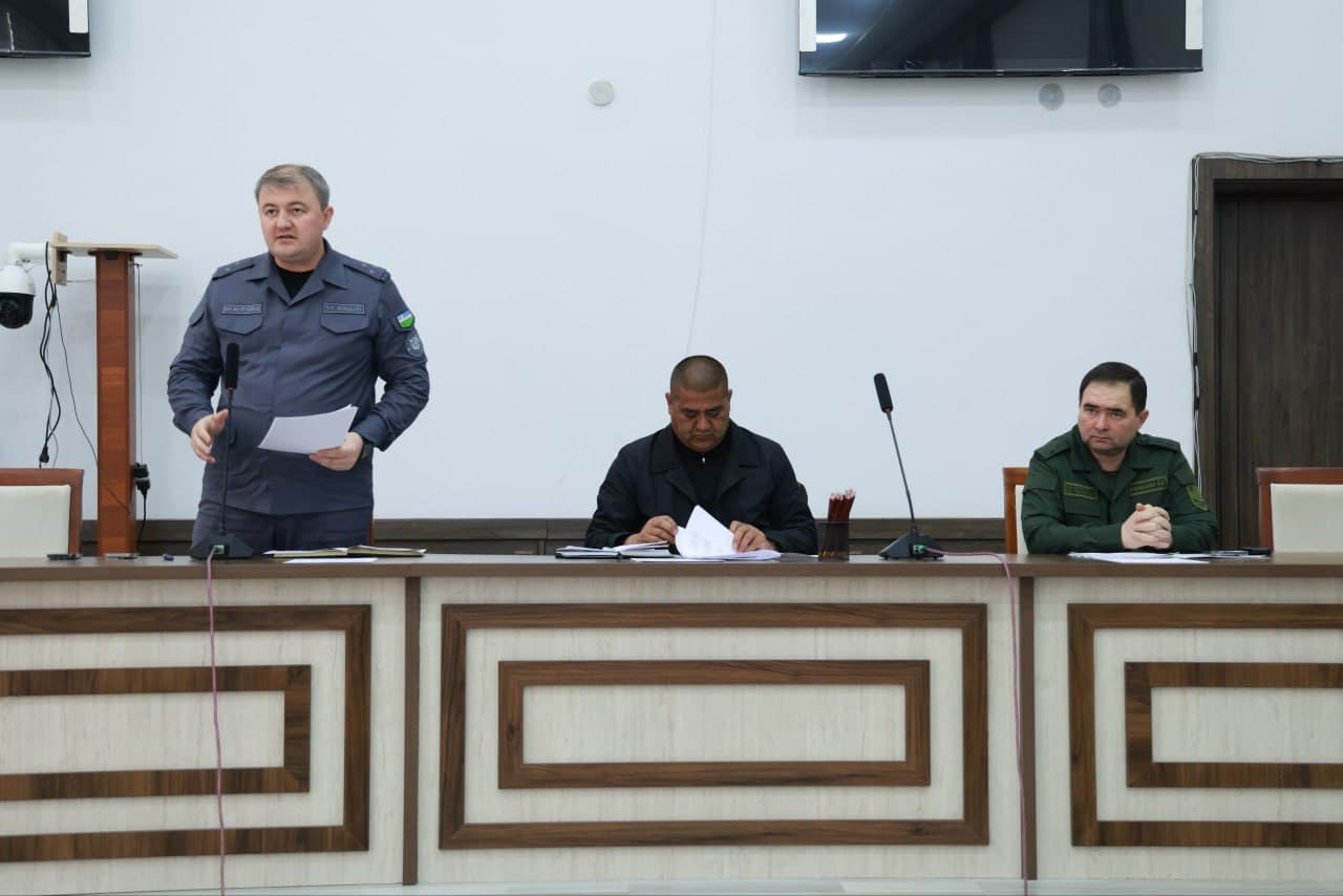 Представители прокуратуры и УВД Сурхандарьинской области продолжают изучение вопросов исполнения требований постановления Президента от 3 января 2025 года № ПП-1 в Шурчинском районе