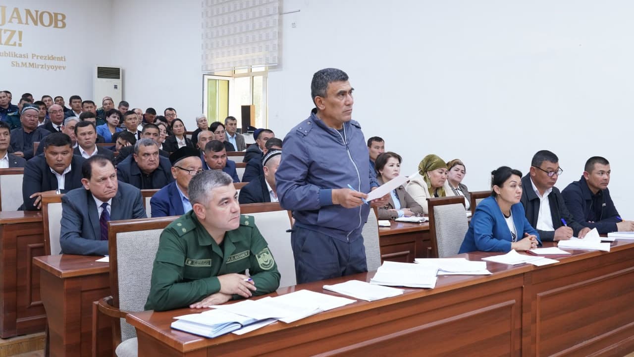 Сурхондарё вилояти масъуллари томонидан Президент қарори ижроси юзасидан ўрганишлар Қумқўрғон ва Жарқўрғон туманларида давом эттирилди