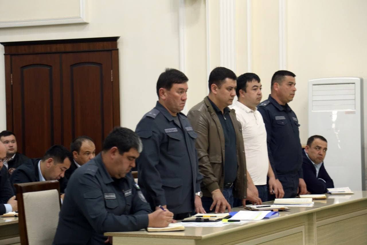 Под руководством министра внутренних дел Республики Каракалпакстан в Турткульском районе обсуждено исполнение постановления № ПП-1 от 3 января 2025 года