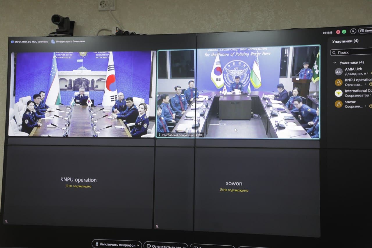 Korean National Police University and the Academy of the MIA have signed a Memorandum of Cooperation