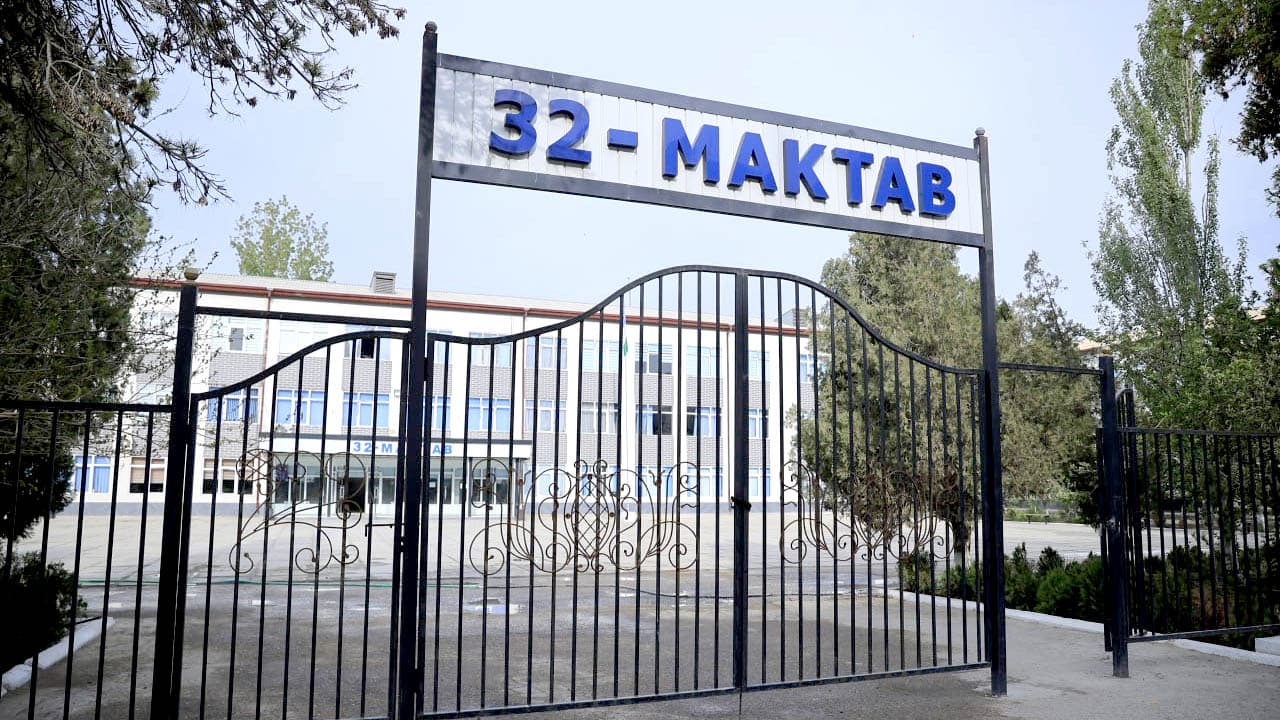 Представители рабочей группы под руководством Министерства внутренних дел и УВД Бухарской области провели изучения в общеобразовательной школе № 32 города Бухары