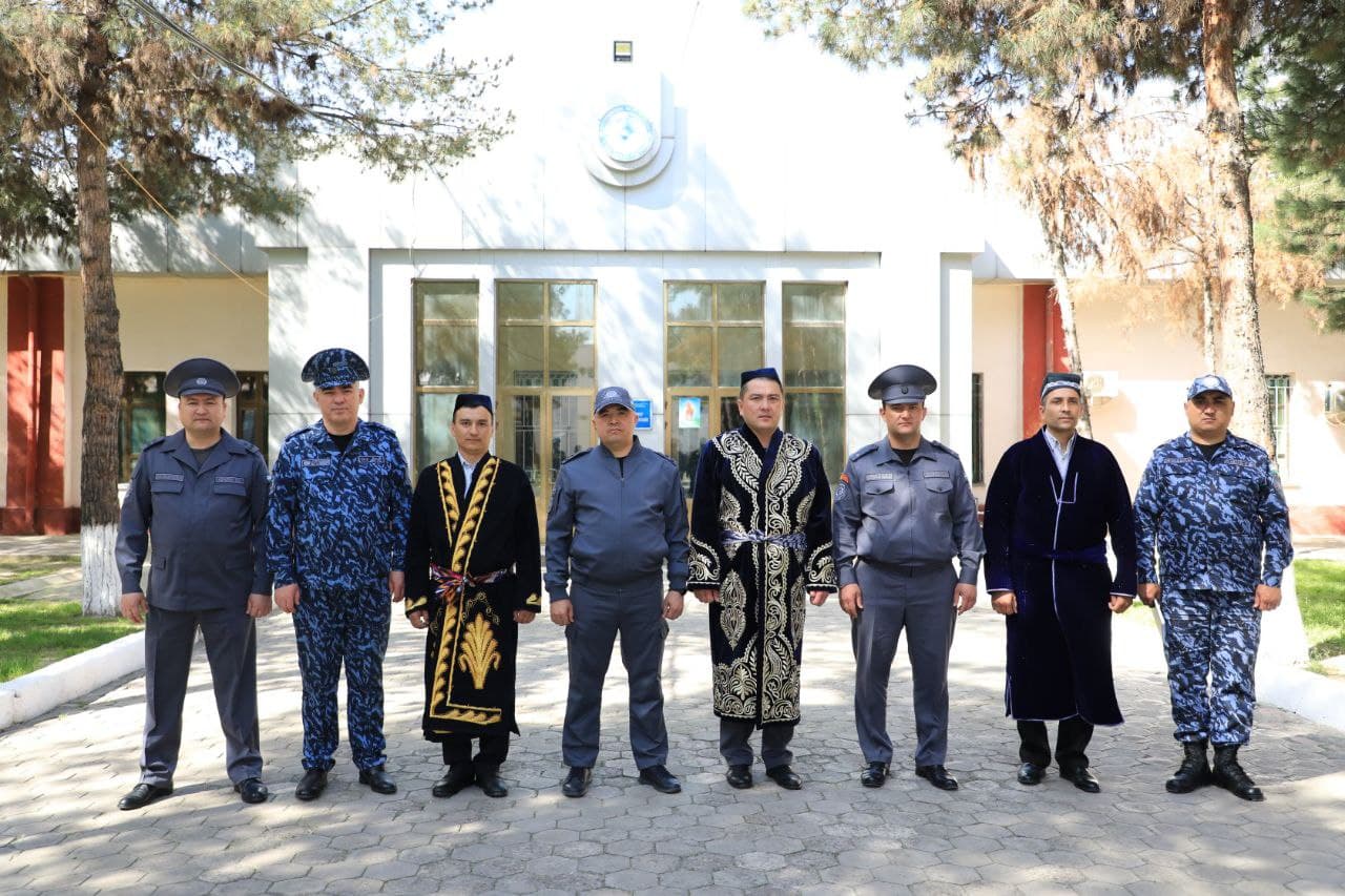 Командующий Караульными войсками МВД полковник Хасан Батиров посетил воинскую часть №7534, расположенную в Ташкенте