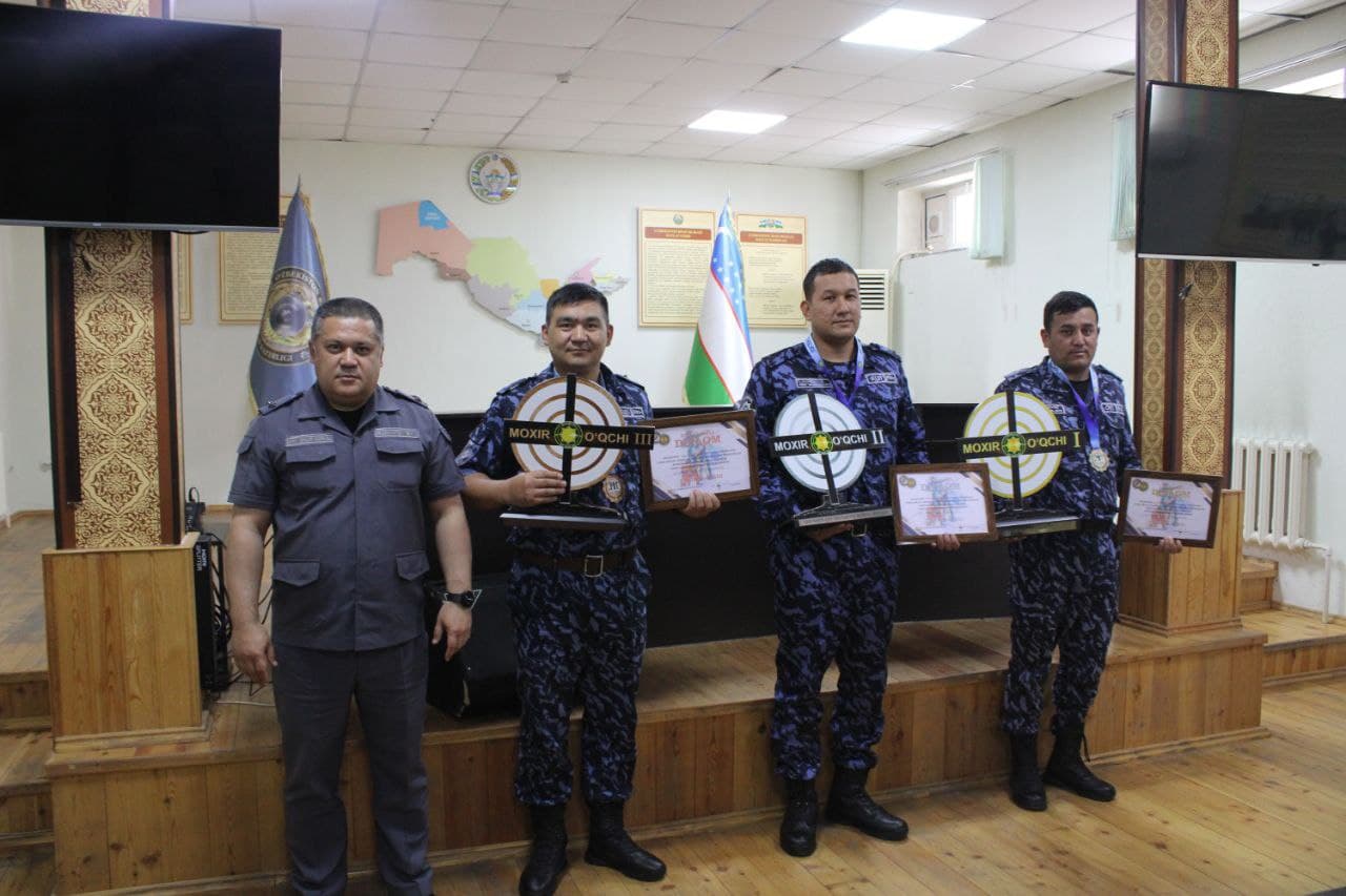 IIV Qorovul qoʻshinlari qoʻmondonligiga qarashli Birlashgan dala oʻquv markazida jangovar quroldan oʻq otish sport turi boʻyicha “Qoʻshin birinchiligi” musobaqasi boʻlib oʻtdi