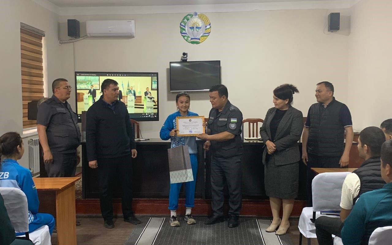 В УВД Музрабадского района Сурхандарьинской области проведено собрание федерации волейбола