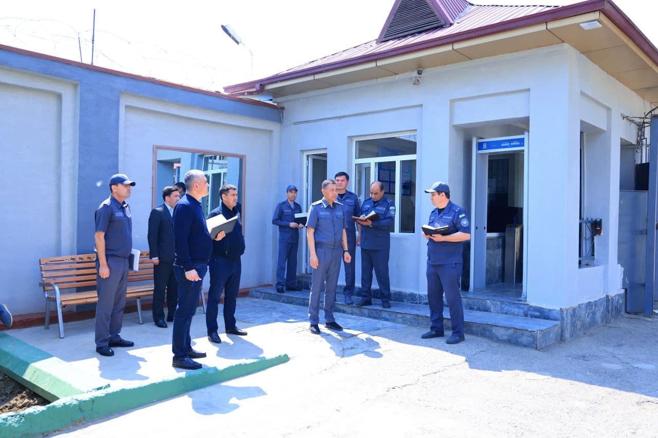 Наманган шаҳар Ички ишлар бошқармасининг фаолияти ўрганилди