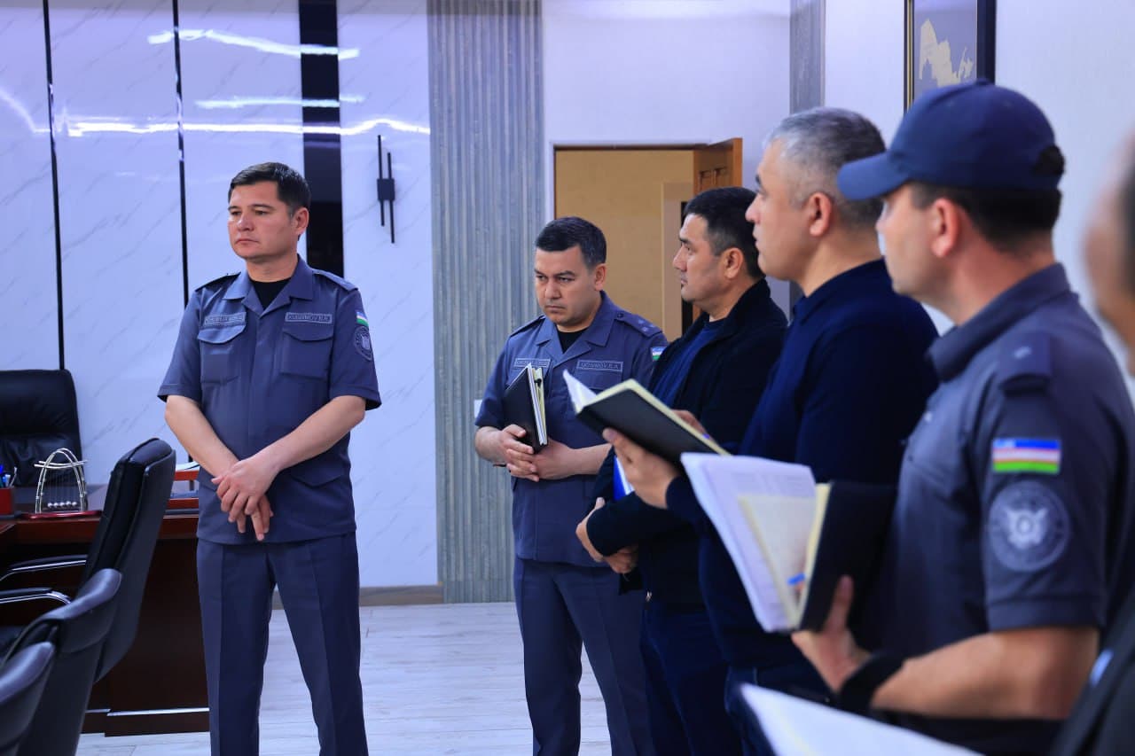 Наманган шаҳар Ички ишлар бошқармасининг фаолияти ўрганилди