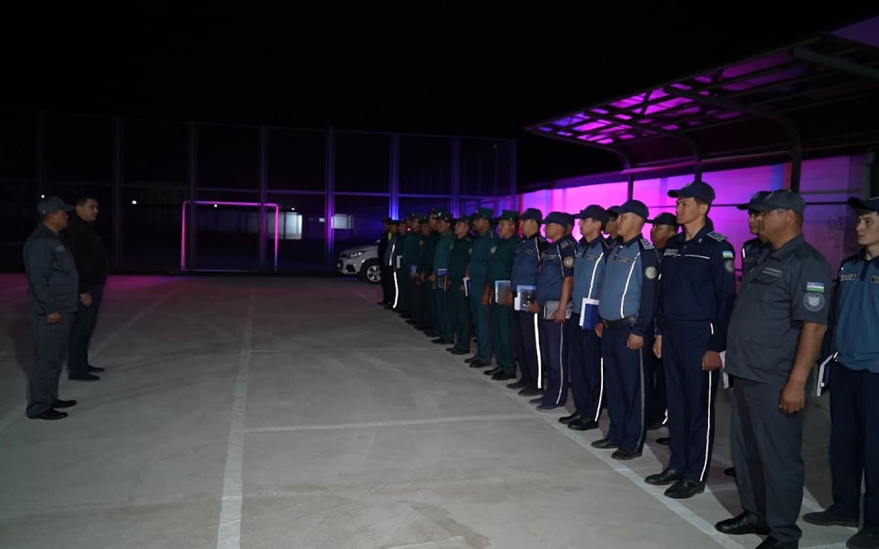 Qashqadaryo viloyati Koʻkdala tumanida Prezidentimizning 1-sonli Qarori ijrosini taʼminlash hamda “Xavfsiz va sogʻlom yurt” keng qamrovli tezkor profilaktik tadbiri yuzasidan tungi xizmat oldi xodimlarga yoʻriqnoma berildi