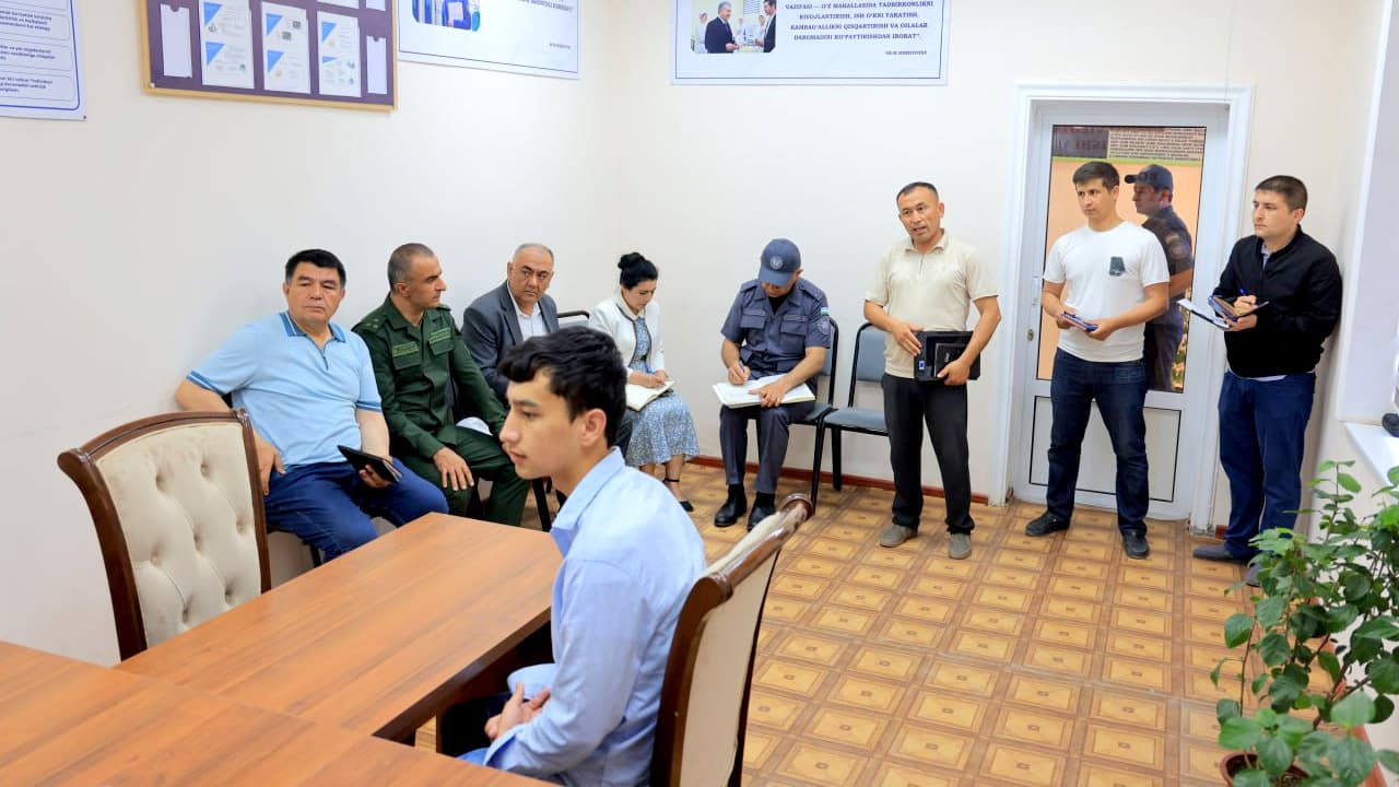 Buxoro viloyatining Gʻijduvon tumanida aholi muammolari yechimiga bagʻishlangan sayyor qabul oʻtkazildi