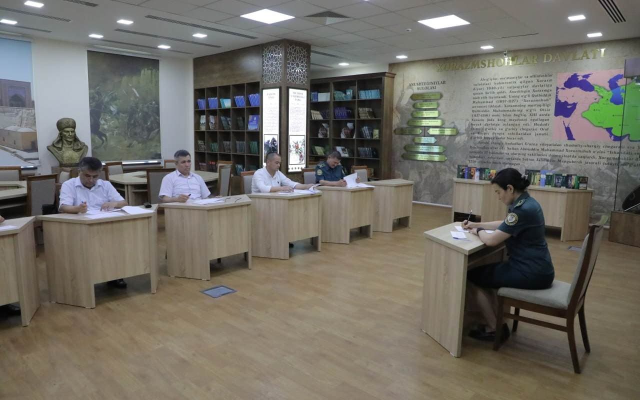 ИИВ академиясида «Энг яхши китобхон» танловининг якуний босқичи ўтказилди