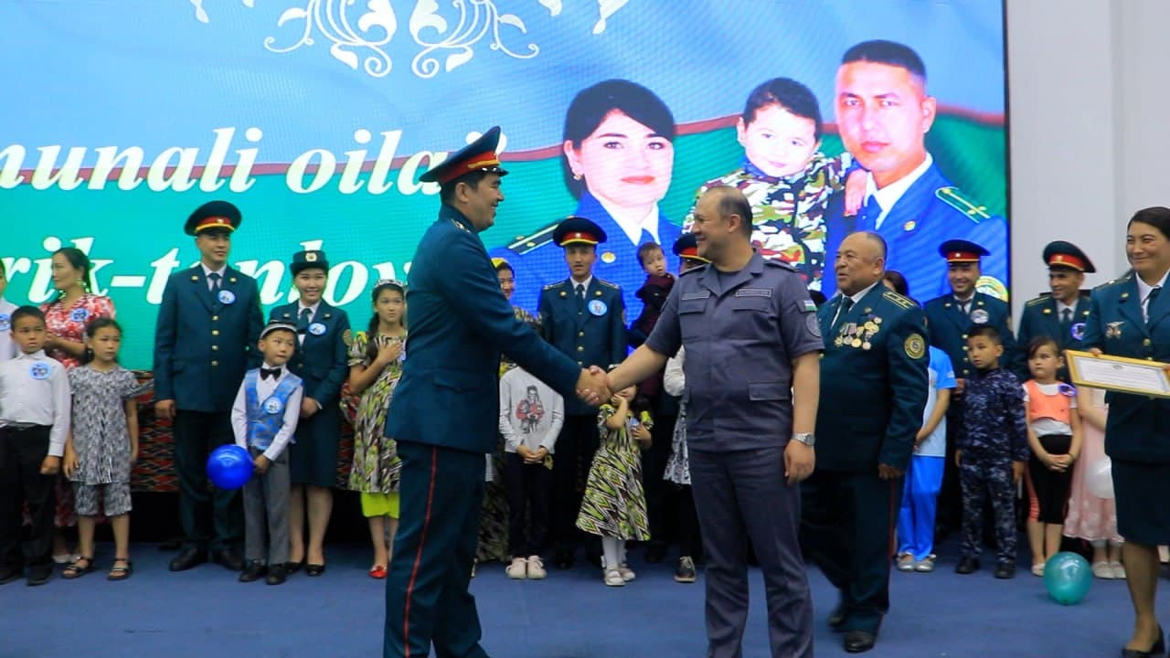 Andijon viloyati ichki ishlar boshqarmasi hamda uning quyi tizimlari xodimlari oʻrtasida “Namunali oila” koʻrik-tanlovining viloyat bosqichi oʻtkazildi