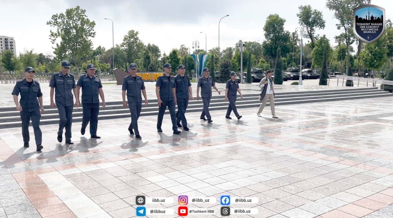 В Едином центре оперативного управления ГУВД города Ташкента организован учебный сбор