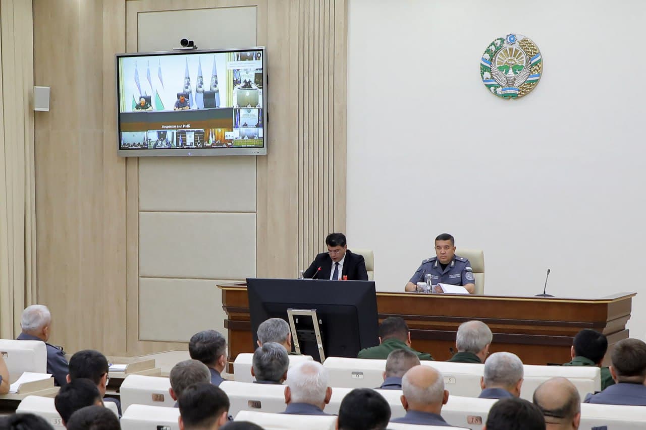 Ички ишлар органларида рақамли технологияларни жорий этиш ва кибержиноятларга қарши курашиш тизимини такомиллаштириш бўйича йиғилиш бўлиб ўтди