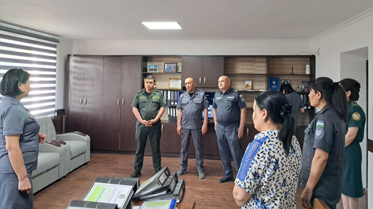 IIV Huquqbuzarliklar profilaktikasi xizmati masʼullari boshchiligidagi ishchi guruh Buxoro viloyatida boʻlishdi