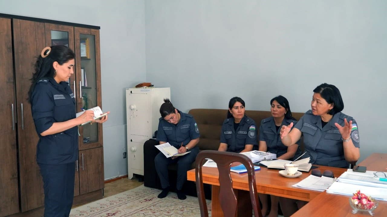 IIV Huquqbuzarliklar profilaktikasi xizmati masʼullari boshchiligidagi ishchi guruh Buxoro viloyatida boʻlishdi