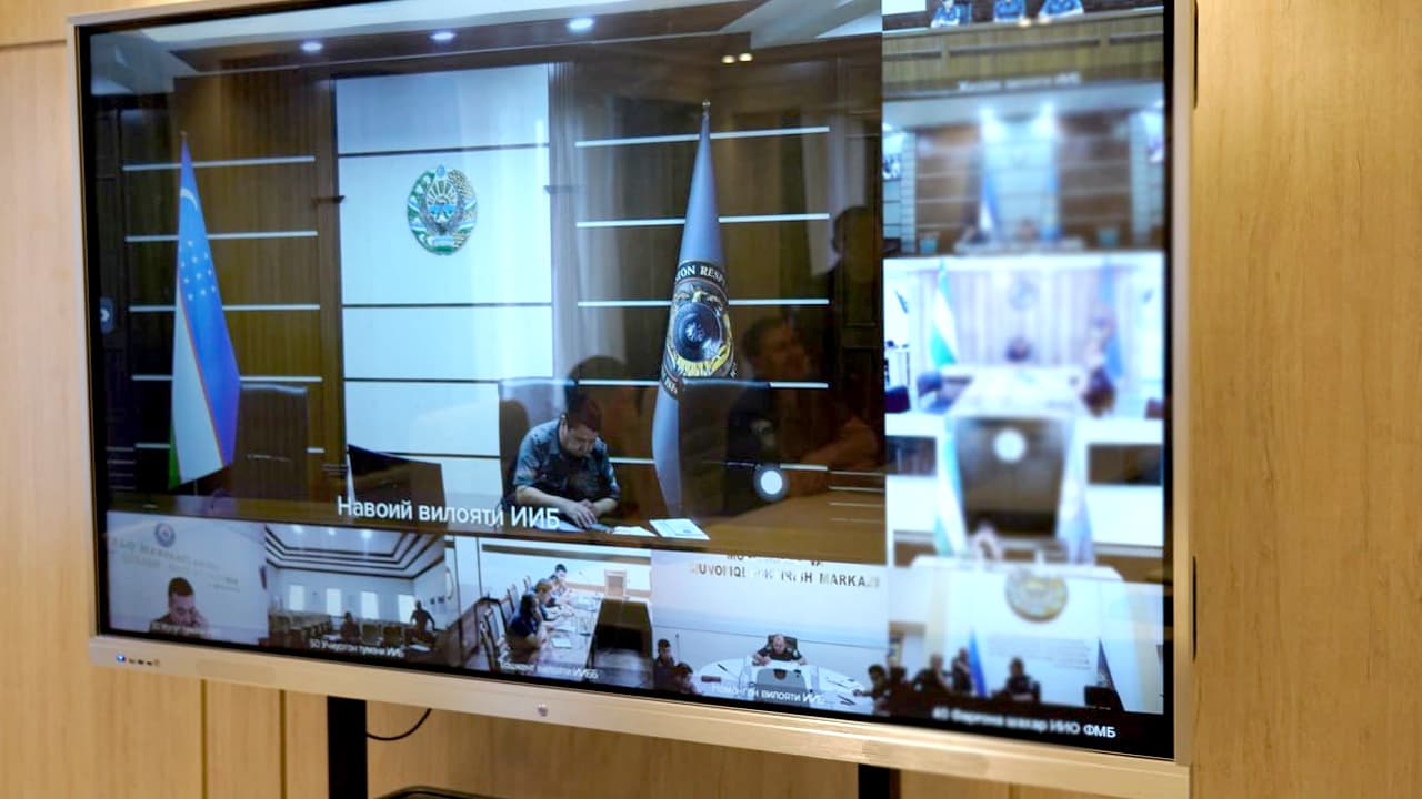 Ички ишлар вазирлиги раҳбарияти ҳузурида Пробация хизмати фаолиятини такомиллаштиришга бағишланган видеоселектор йиғилиши ўтказилди