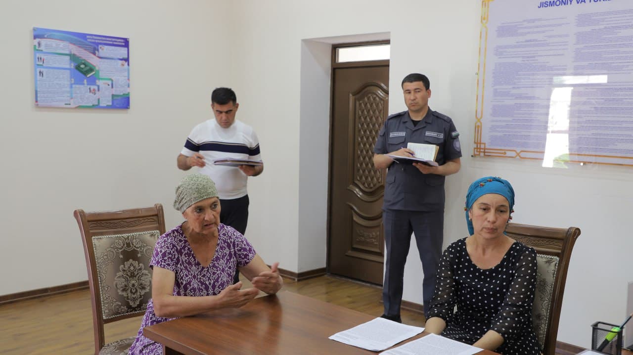 Хоразм вилояти ИИБ бошлиғи томонидан шахсий қабул ўтказилди