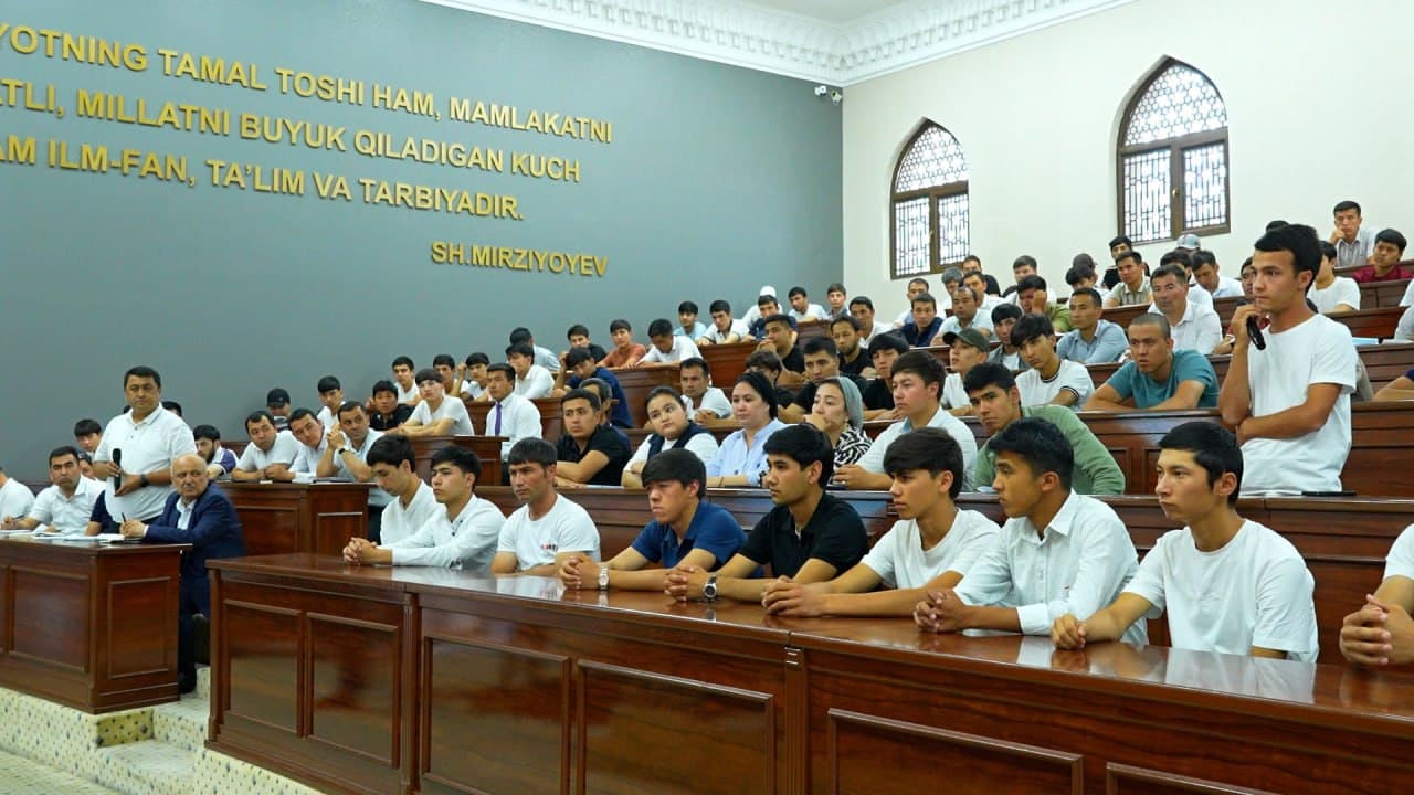 Fargʻona viloyati Qoʻqon shahrida Ichki ishlar vazirligi rahbariyati tomonidan Ichki ishlar organlariga biriktirilgan yoshlar bilan uchrashuv oʻtkazildi