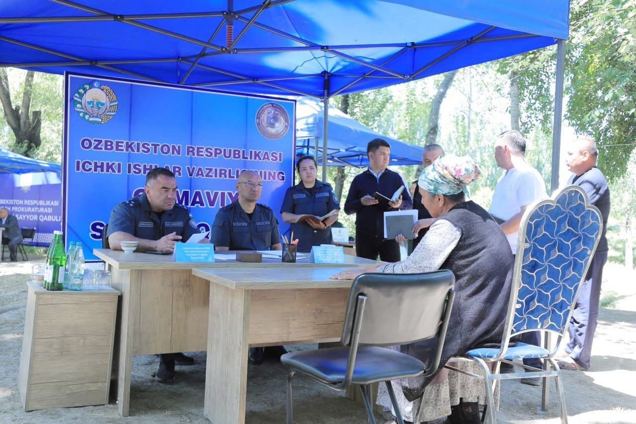 Андижон вилоятида оммавий сайёр қабуллар бошланди, вояга етмаганлар билан ишлаш масалалари муҳокама қилинди