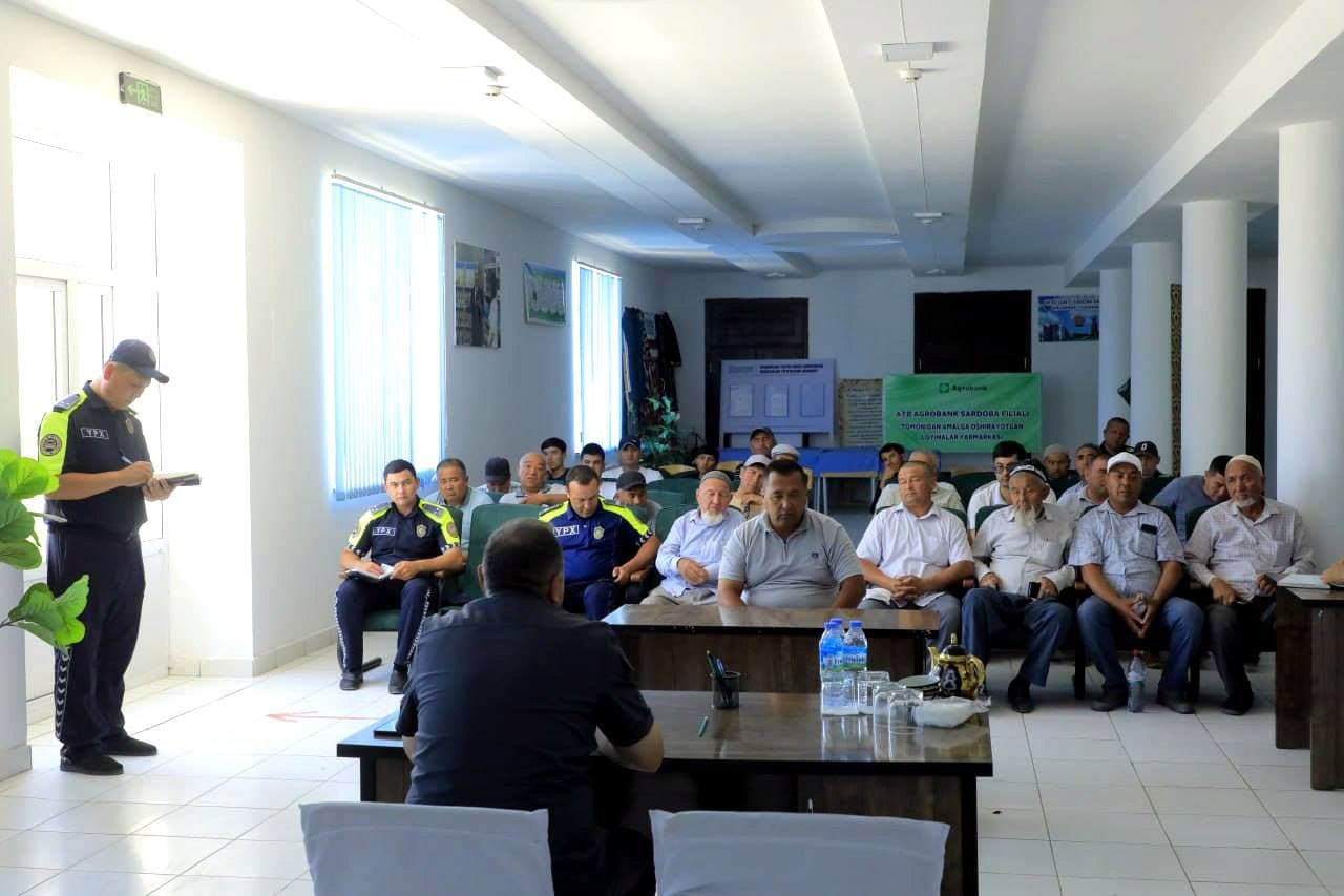 Sirdaryo viloyati boʻylab “Payshanba profilaktik kuni“ munosabati bilan joylarga bir qator profilaktik tadbirlar amalga oshirildi