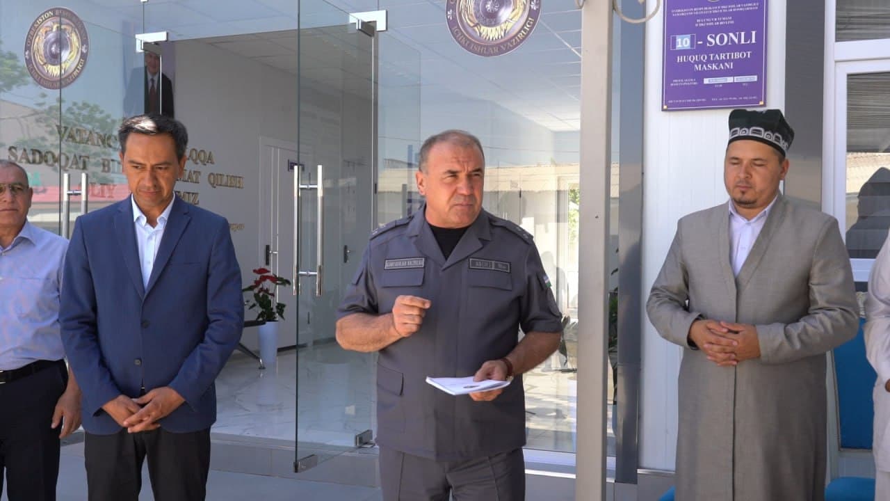 Hududlarda kriminogen vaziyatni barqarorlashtirish boʻyicha Samarqand viloyati Bulungʻur tumanida manzilli oʻrganishlar olib borildi